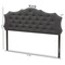 Baxton Studio Aurora Modern Dark Grey King Size Headboard 142-7768 - alternate 6